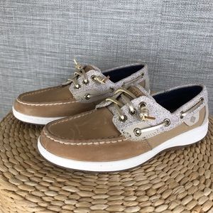 Womens Sperry Rosefish Boat Sparkle 